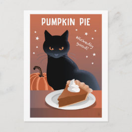 Pumpkin Pie Postkarte