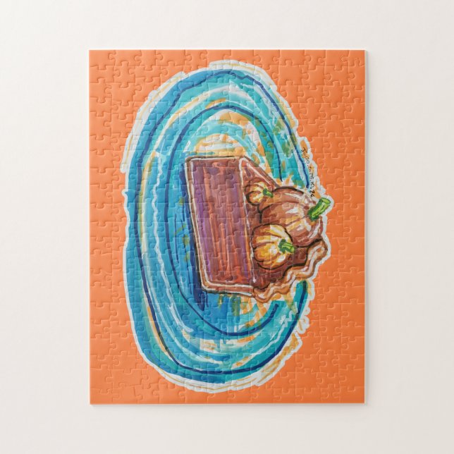 Pumpkin Pie Slice (Vertikal)