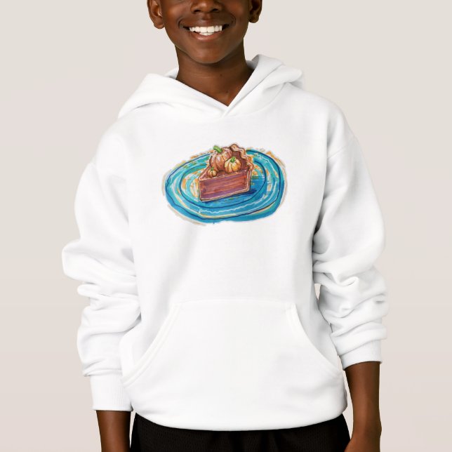 Pumpkin Pie Slice Hoodie (Vorderseite)