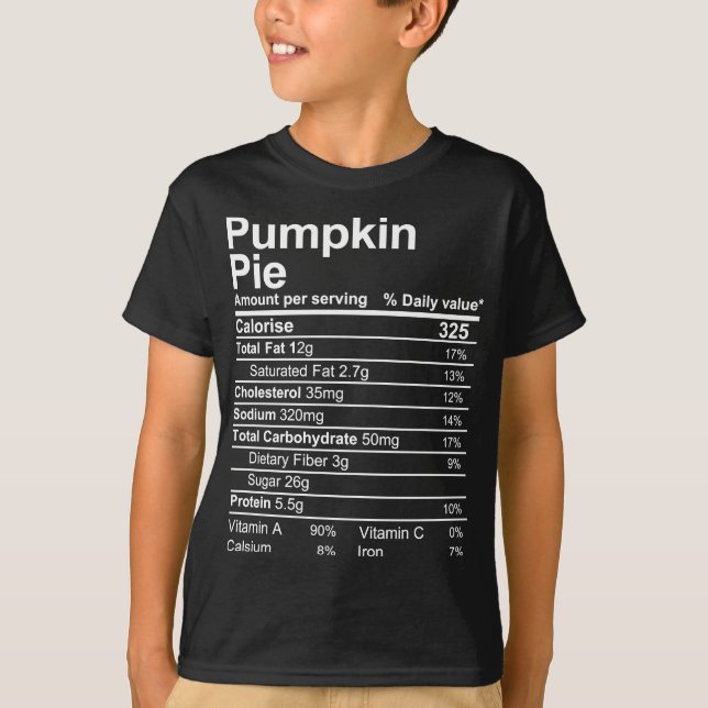 Pumpkin Pie T-Shirt (Vorderseite)