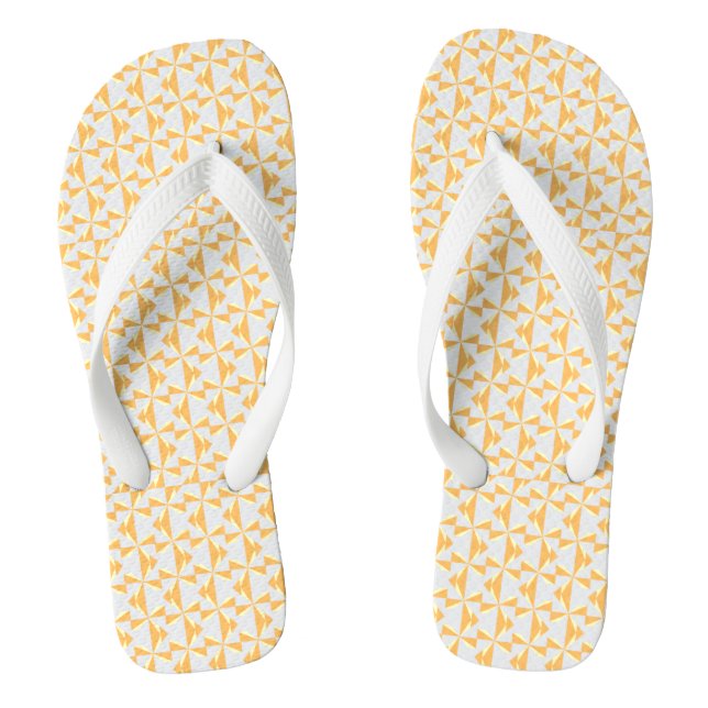 Pumpkin Pinwheels Flip Flops (Fußbett)