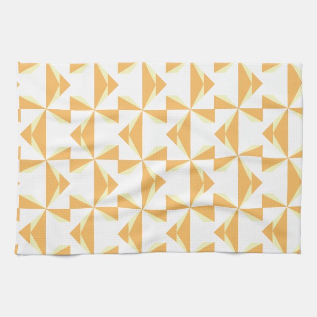 Pumpkin Pinwheels Geschirrtuch (Horizontal)