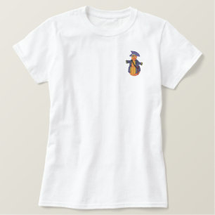 Pumpkin Pirate Besticktes T-Shirt
