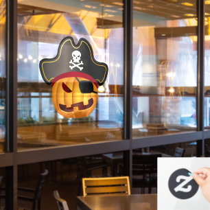 Pumpkin Pirate Fensteraufkleber