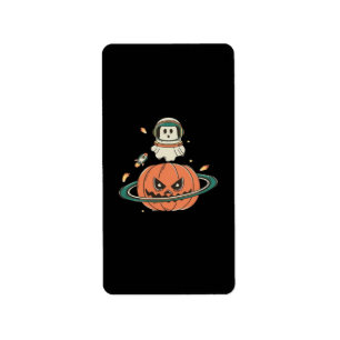 Pumpkin Planet Adressaufkleber