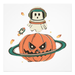 Pumpkin Planet Fotodruck