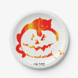 "Pumpkin Platter" Pappteller