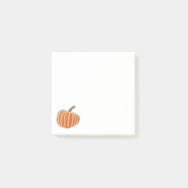 Pumpkin Post-it-Hinweise Post-it Klebezettel