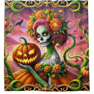 Pumpkin Princess Duschvorhang