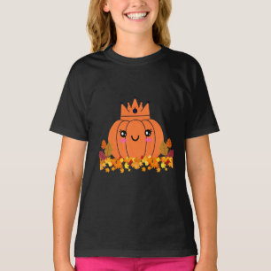 Pumpkin Queen Fall-ästhetisches Halloween-Shirt T-Shirt