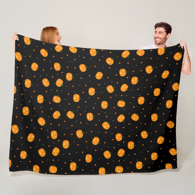 Pumpkin Rain Fleece Blanket (Beispiel)