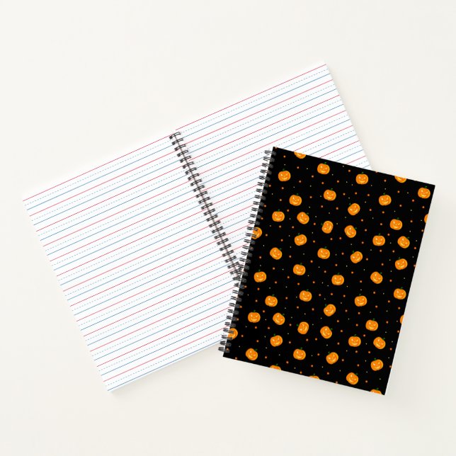 Pumpkin Rain-Notebook Notizbuch (Innenseite)