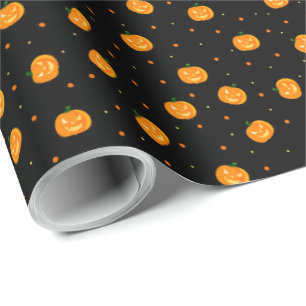 Pumpkin Rain Wrapping Paper Geschenkpapier