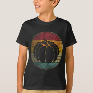 Pumpkin Retro Frucht Herbst Halloween Pie Vint T-Shirt