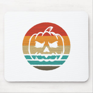 Pumpkin Retro Style Vintag Mousepad