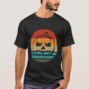 Pumpkin Retro Style Vintag T-Shirt