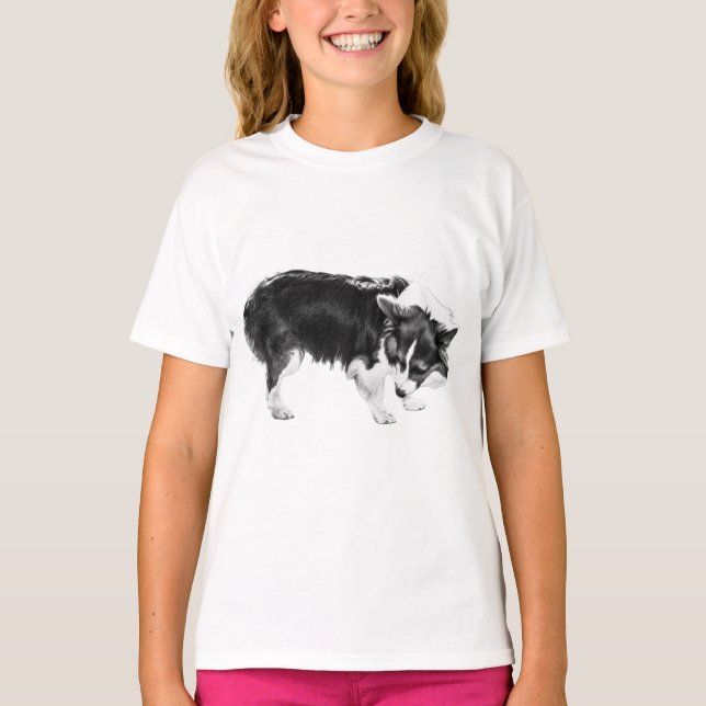 Pumpkin Row Sniff-Scout T-Shirt (Vorderseite)