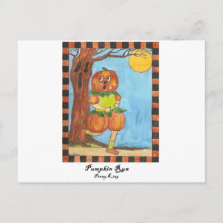 Pumpkin Run Postkarte