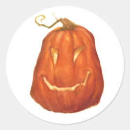 Pumpkin Runder Aufkleber