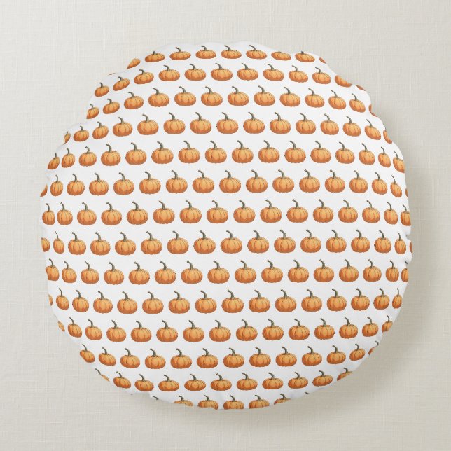Pumpkin Rundes Kissen (Vorderseite)