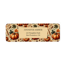 Pumpkin Rustikaler Fall und Herbst verlassen Saiso