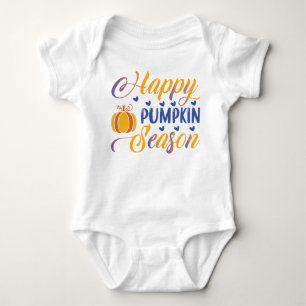 Pumpkin-Saison Baby Strampler