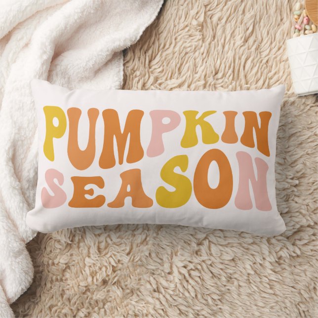 Pumpkin-Saison Lendenkissen (Decke)