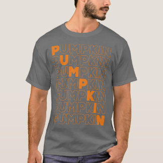 Pumpkin Saison Retro Fall Herbst T-Shirt