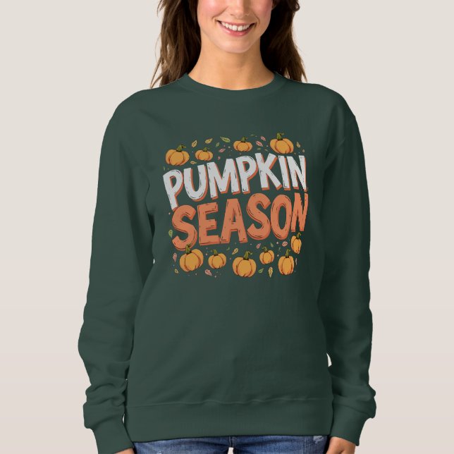 Pumpkin-Saison Sweatshirt (Vorderseite)