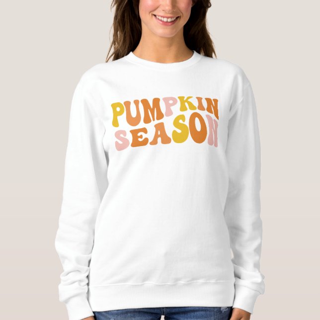 Pumpkin-Saison Sweatshirt (Vorderseite)