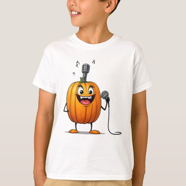 Pumpkin Sänger T-Shirt (Vorderseite)