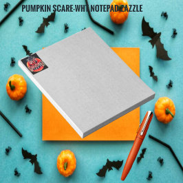 Pumpkin Scare-Whit Notepad Notizblock