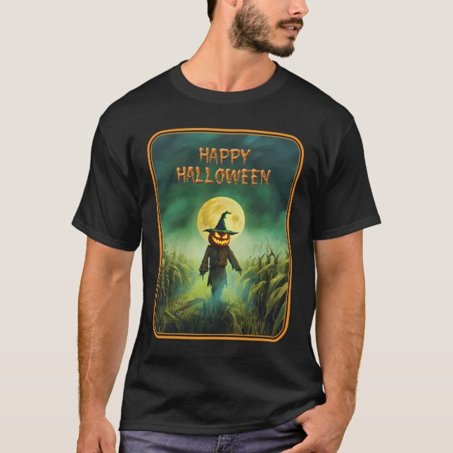 Pumpkin Scarecrow #3 T-Shirt (Vorderseite)