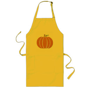 Pumpkin-Schürze Lange Schürze