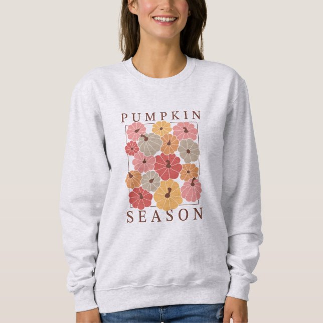 Pumpkin Season Sweatshirt (Vorderseite)