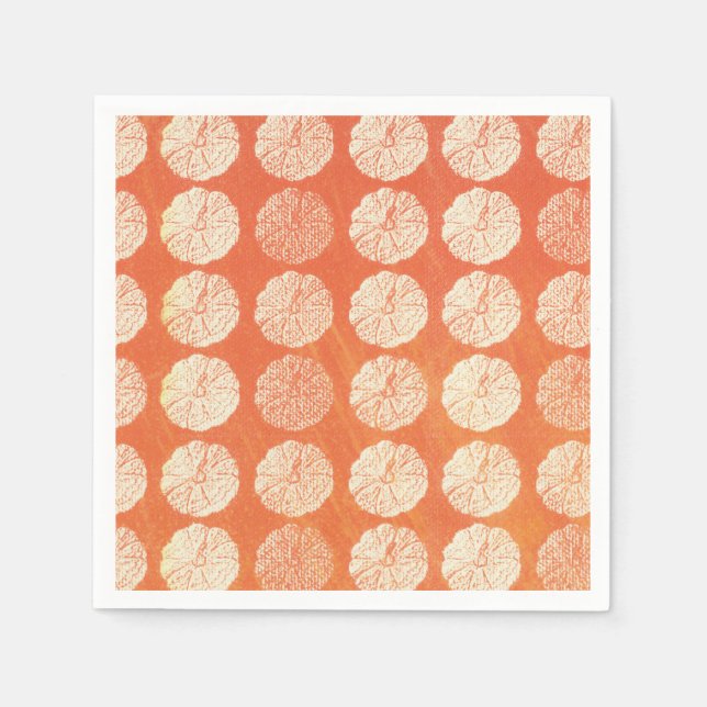 Pumpkin Serviette (Vorderseite)