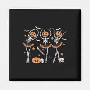 Pumpkin Skeleton Beängstigend Halloween Men Women Magnet
