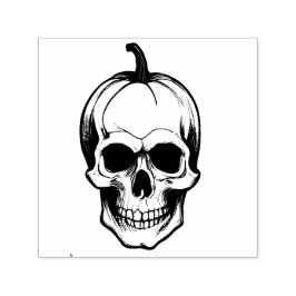 Pumpkin Skull Permastempel