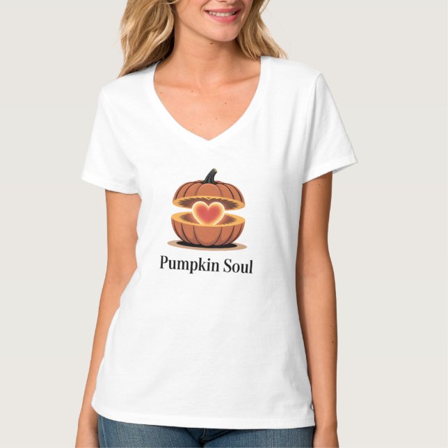 Pumpkin Soul Fall Women's Tee (Vorderseite)