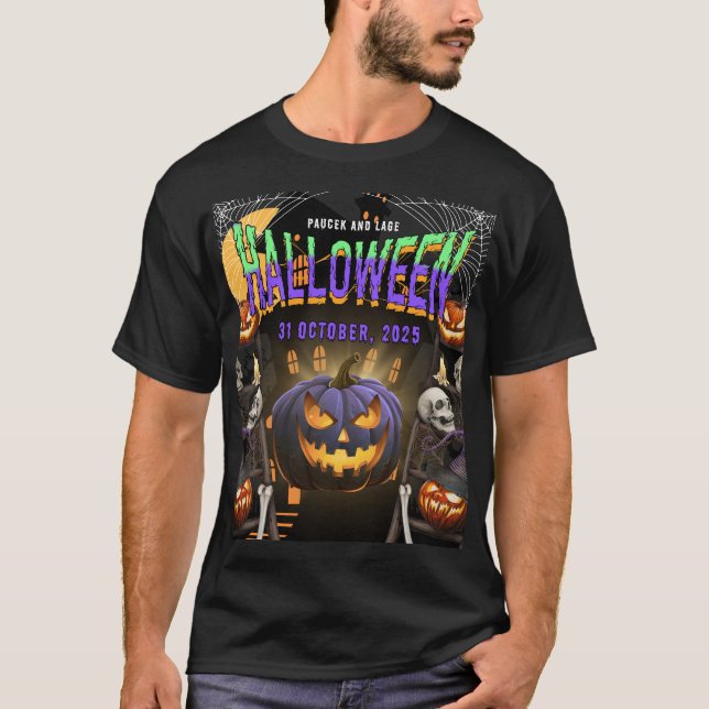 🎃 "Pumpkin Souls: Der Manifestationsschlüssel" 💀 T-Shirt (Vorderseite)