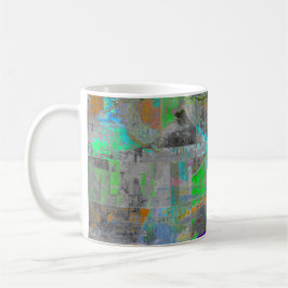 "Pumpkin Spice Abstract" abstract art coffee mug Kaffeetasse