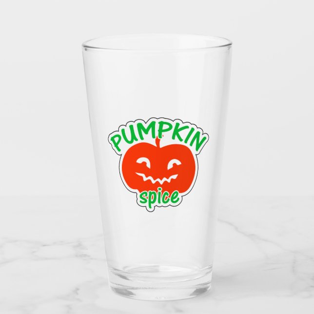 Pumpkin Spice Glas (Vorderseite)