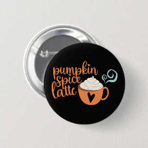 Pumpkin Spice Latte Button