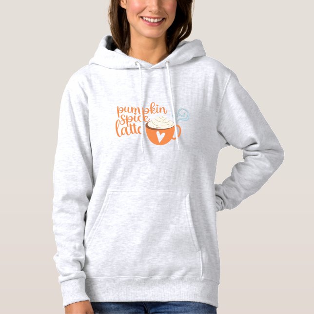 Pumpkin Spice Latte Hoodie (Vorderseite)