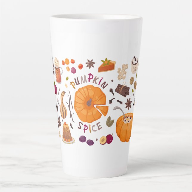 Pumpkin Spice Latte Tasse (Vorderseite)
