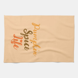 Pumpkin Spice Life Dish Tuch