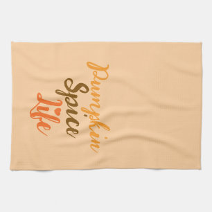 Pumpkin Spice Life Dish Tuch