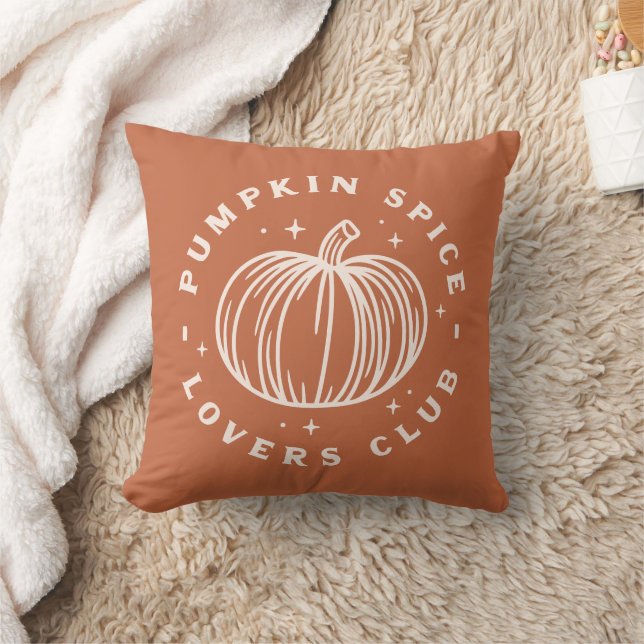 Pumpkin Spice Lovers Club Kissen (Decke)