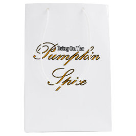 Pumpkin Spice Mittlere Geschenktüte