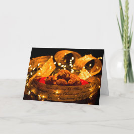 Pumpkin Spice Muffin Recipe Christmas Card Feiertagskarte